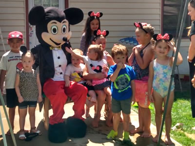 Hire Micky for your next party